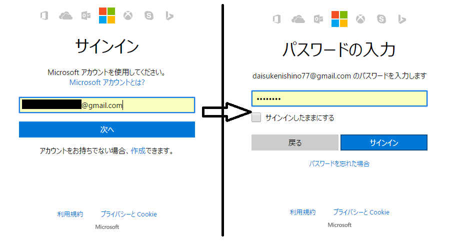 外部ログイン２